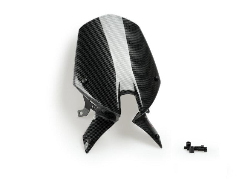 20712C - Puig New Generation Sport Screen For Ducati Monster 937 2021-2025 - Carbon Look