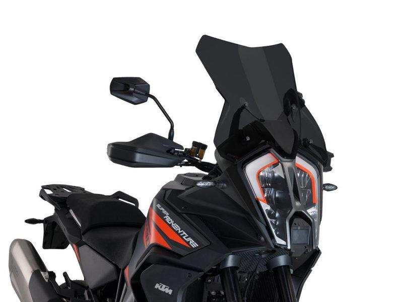 20816F - Puig Touring Plus Screen For KTM 1290 Super Adventure 2021-2023 - Dark Smoke
