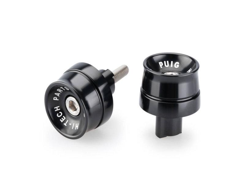 Puig Black 21002N - Speed Bar Ends For Kawasaki Ninja 650 2020-2025
