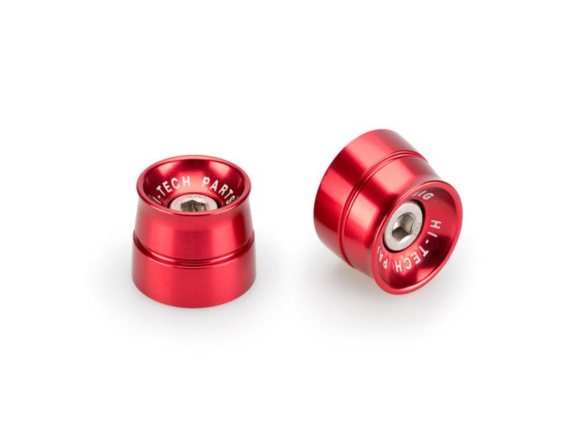21013R - Puig Speed Bar Ends For Kawasaki ER6-F 2009-2016 - Red