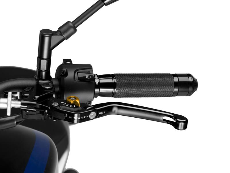 210NO - Puig Folding V3 Clutch Lever For Ducati 1098 2007-2008 - Black With Gold Selector