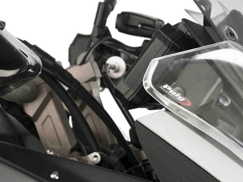 Puig Black 21128N - Front Deflectors For Ducati Multistrada 1200 V4 2021-2025