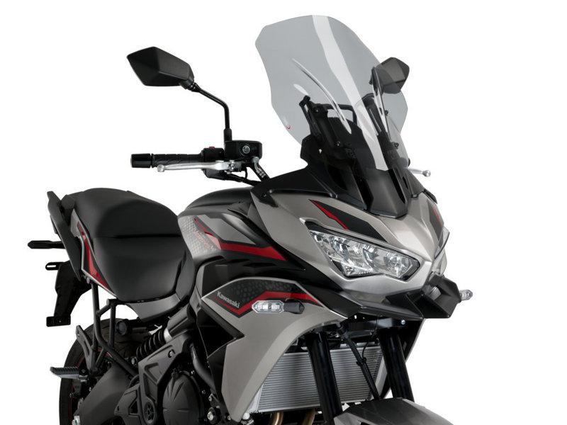 21260H - Puig Touring Screen For Kawasaki Versys 650 2022-2025 - Light Smoke