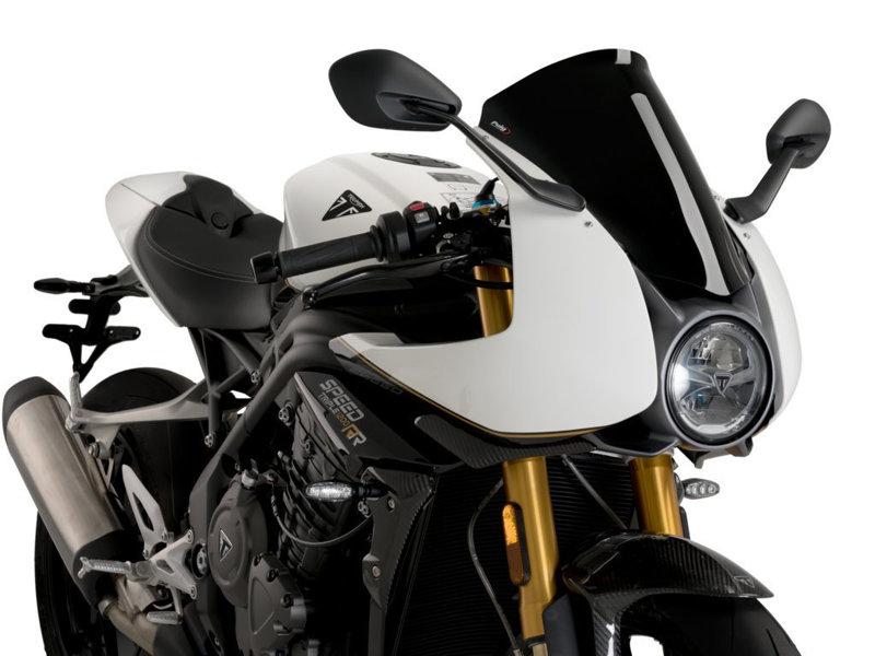 Puig Black 21262N - R-Racer Screen For Triumph Speed Triple 1200 Rr 2022-2025