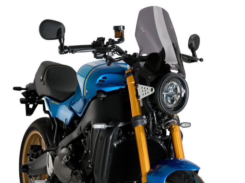 Puig Dark Smoke 21431F - New Generation Sport Screen For Yamaha Xsr 900 2022-2025