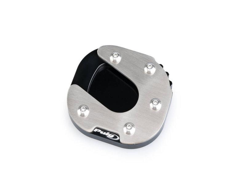 21670N - Puig Kickstand Extension Pad For Honda XL750 Transalp 2023-2025 - Black