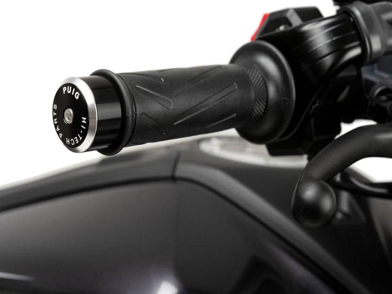 21695N - Puig Balance Bar Ends For Yamaha FZ1 Fazer 2006-2015 - Black