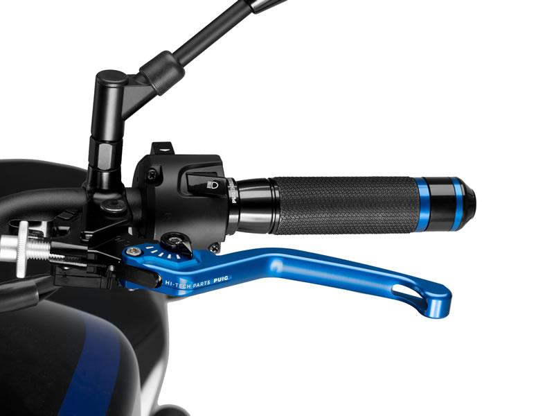 220AN - Puig Fixed V3 Clutch Lever For Ducati 1098 2007-2008 - Blue With Black Selector