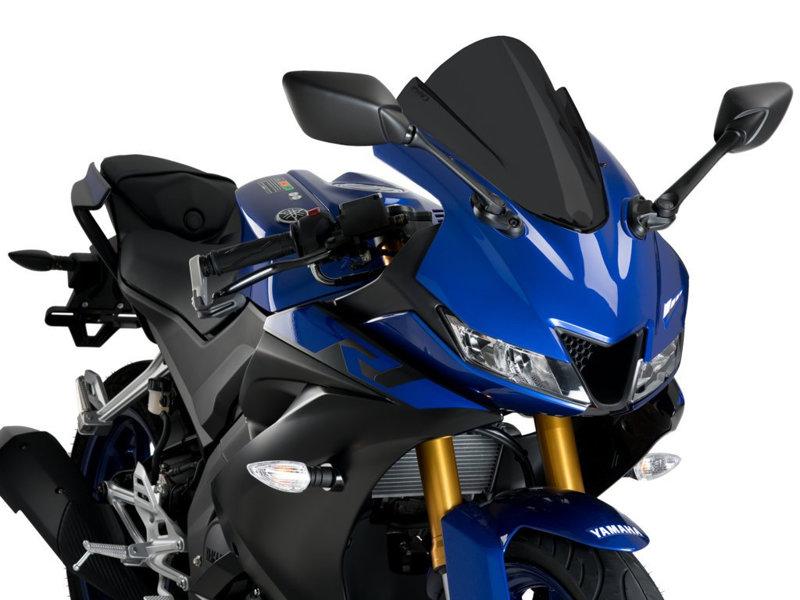 Puig Dark Smoke 3619F - Z-Racing Screen For Yamaha Yzf 125 R 2019-2022