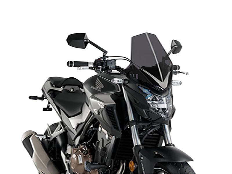 Puig Dark Smoke 3657F - New Generation Sport Screen For Honda Cb500 F 2016-2024