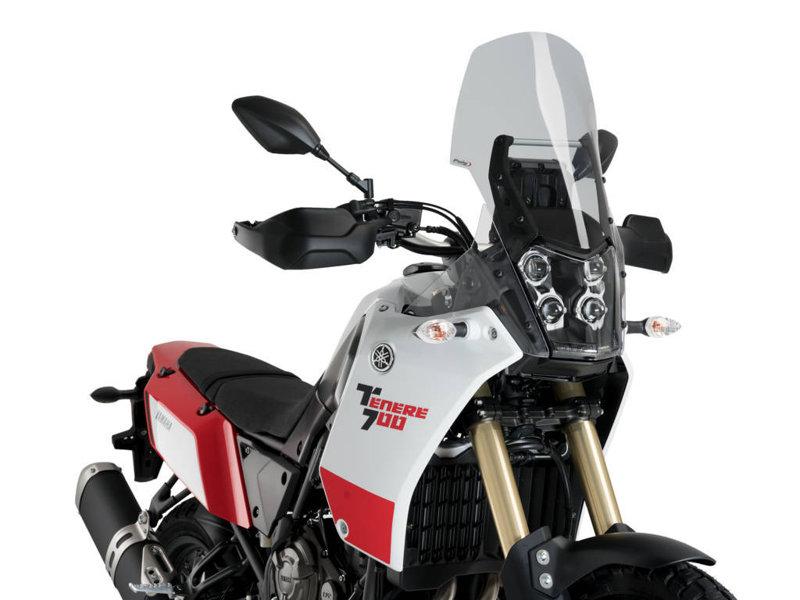 3727H - Puig Touring Screen For Yamaha Tenere 700 2019-2024 - Light Smoke