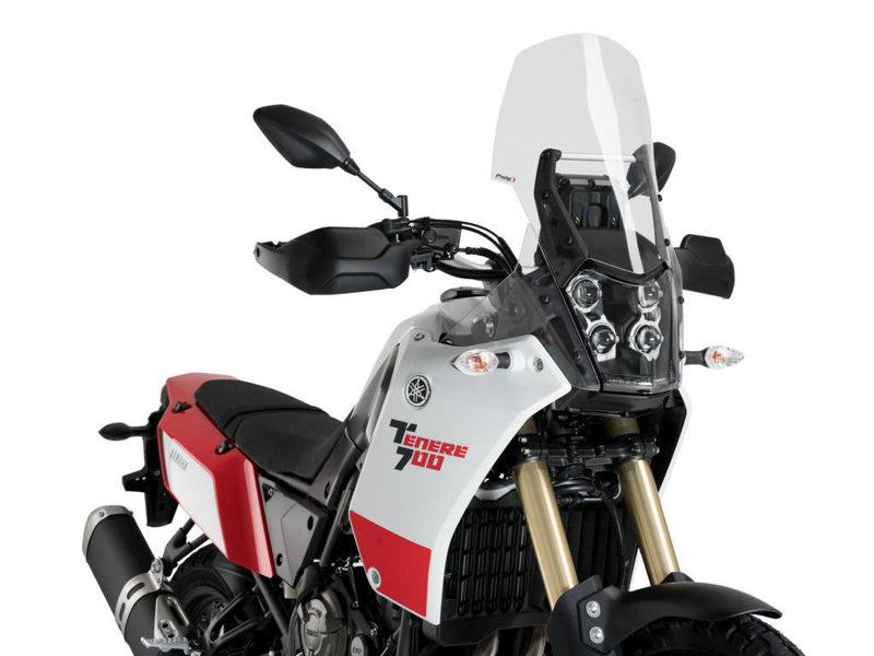 3727W - Puig Touring Screen For Yamaha Tenere 700 2019-2024 - Clear