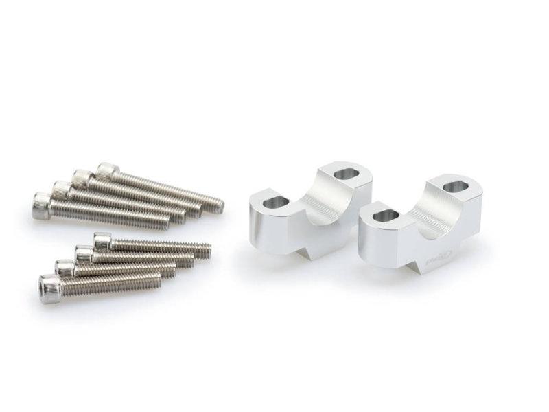 Puig Silver 3740P - 20Mm Handlebar Risers For 29Mm Bars For Ktm 1290 Super Adventure R 2021-2024