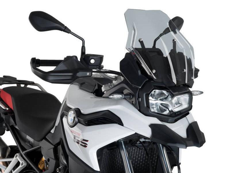3768H - Puig Touring Screen For BMW F750 GS 2018-2024 - Light Smoke