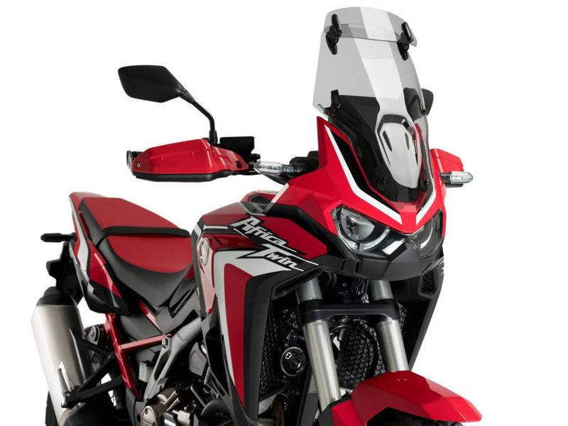 Puig Light Smoke 3819H - Touring Screen With Extender For Honda Africa Twin Crf1100l 2020-2023