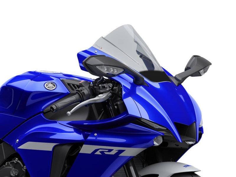 3826H - Puig Z-Racing Screen For Yamaha YZF R1 2020-2025 - Light Smoke