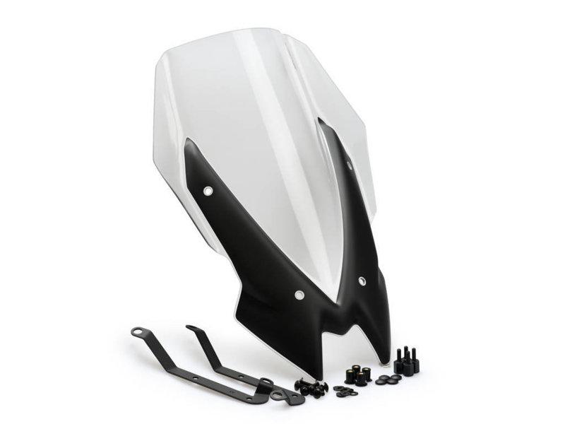 3865W - Puig New Generation Touring Screen For Kawasaki Z650 2020-2025 - Clear