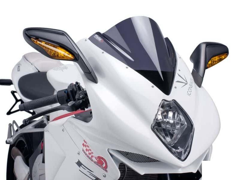 5651F - Puig Z-Racing Screen For MV Agusta F3 675 2012-2020 - Dark Smoke