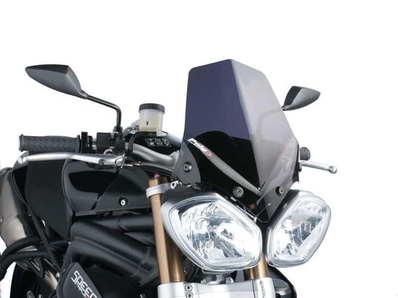 Puig Light Smoke 5658H - New Generation Sport Screen For Triumph Speed Triple 1050 2011-2015