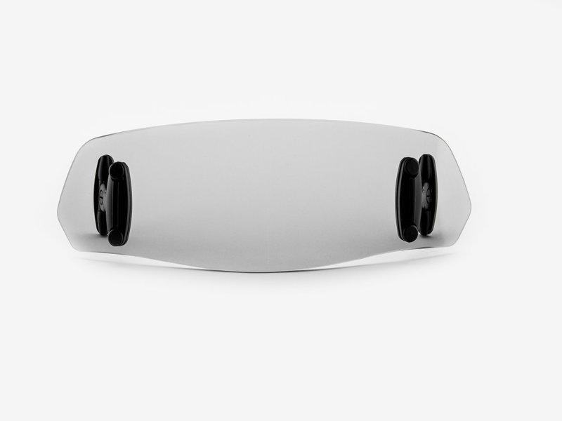 5853H - Puig Adjustable Screw-On Screen Extender 102mm x 325mm For KTM 1290 Super Adventure R 2017-2020 - Light Smoke