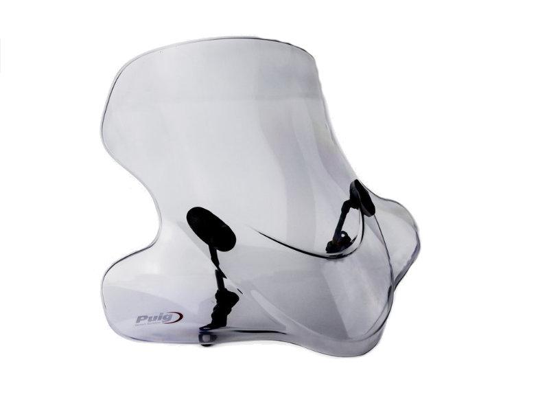 6025H - Puig City Touring Screen For Aprilia Sport City Cube 125 2008-2013 - Light Smoke