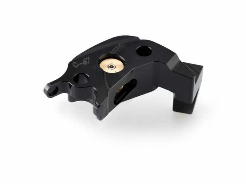 6126N - Puig Clutch Lever Adaptor For Kawasaki ZZR 1400 2006-2020 - Black