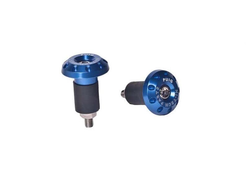 6222A - Puig Racing Bar Ends For KTM 125 Duke 2011-2023 - Blue