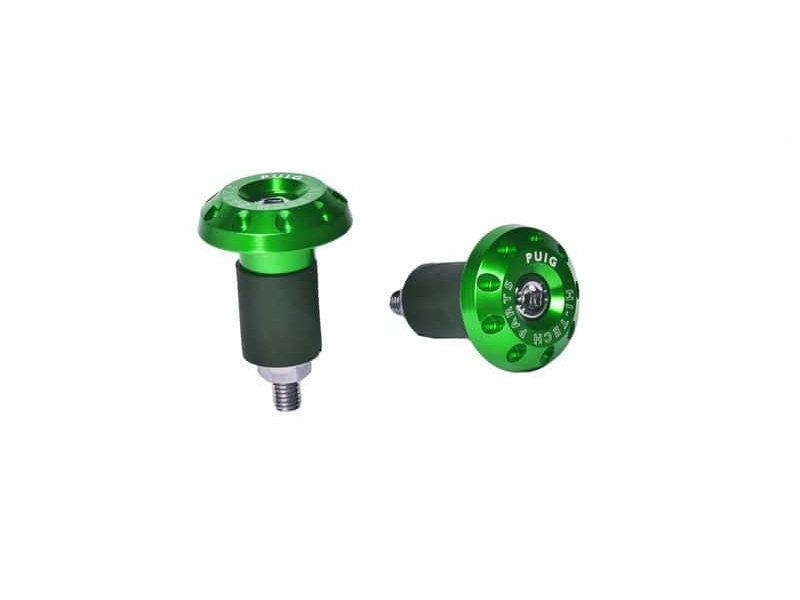 6222V - Puig Racing Bar Ends For KTM 125 Duke 2011-2023 - Green