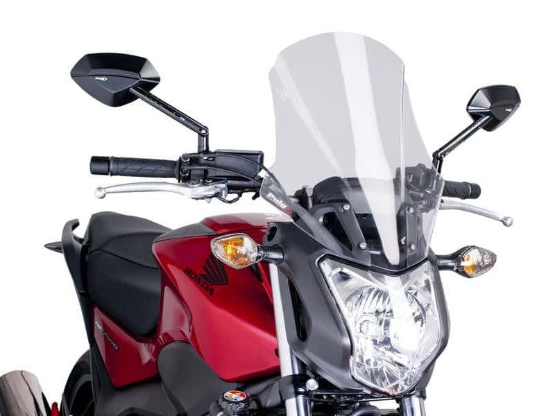 6361W - Puig Touring Plus Screen For Honda NC700 S 2012-2013 - Clear