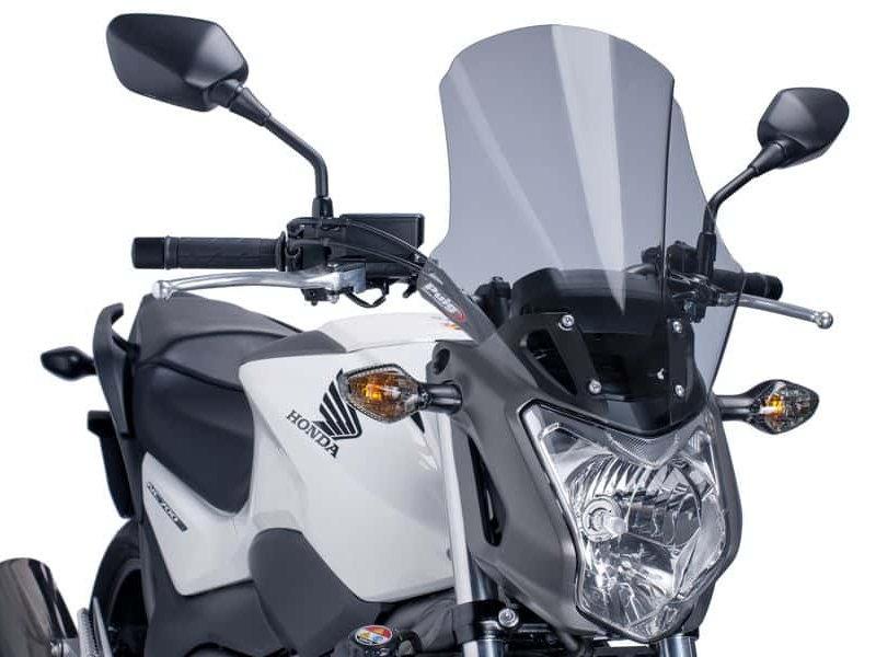 6361N - Puig Touring Plus Screen For Honda NC700 S 2012-2013 - Black