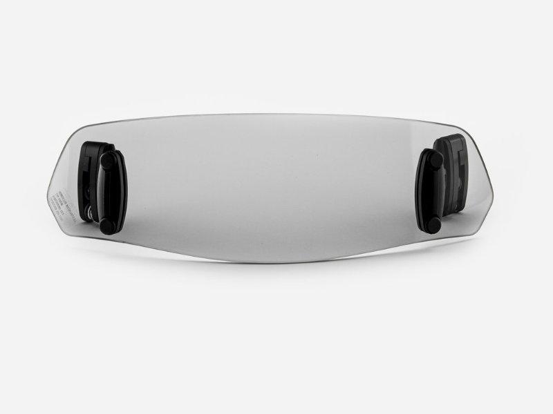 6375H - Puig Adjustable Clip-On Screen Extender 102mm x 325mm For KTM 1290 Super Adventure R 2017-2020 - Light Smoke
