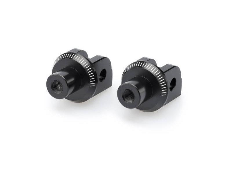 6453N - Puig Footpeg Adaptors For Suzuki B King 2008-2011 - Black