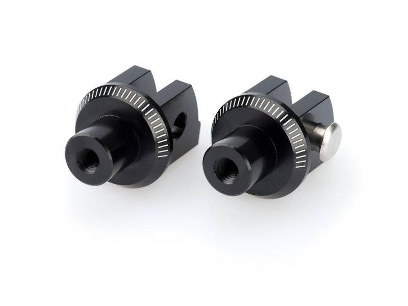 Puig Black 6456N - Footpeg Adaptors For Honda Cb1100 2013-2014