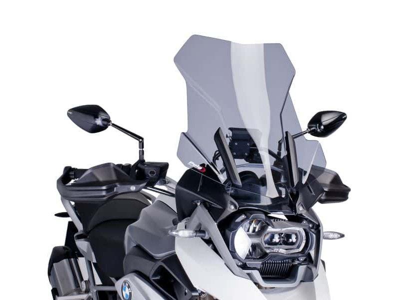 6486H - Puig Touring Screen For BMW R1200 GS 2013-2018 - Light Smoke