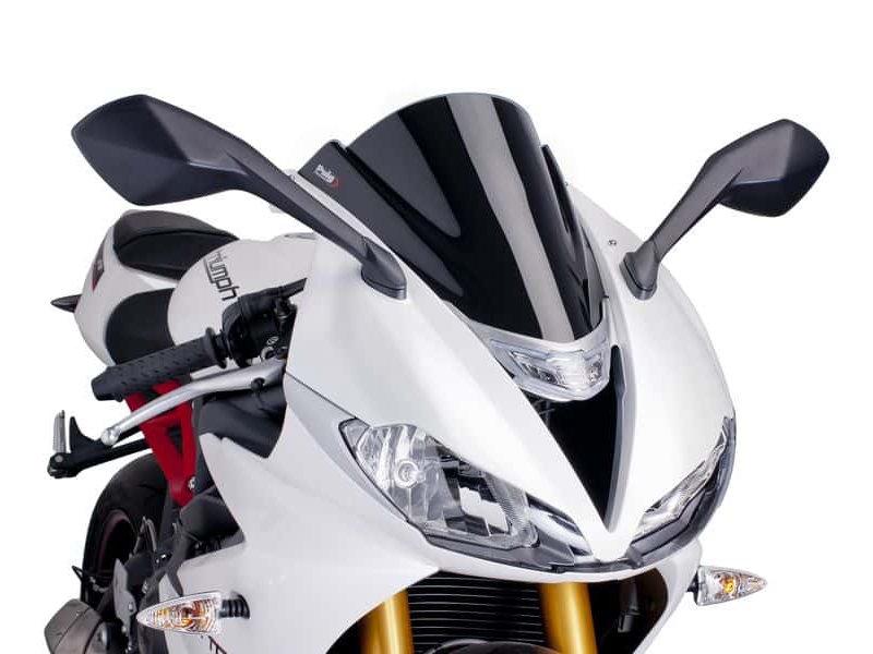 6498N - Puig Z-Racing Screen For Triumph Daytona 675 2013-2017 - Black
