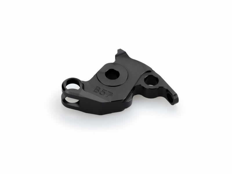 Puig Black 6578N - Brake Lever Adaptor For Aprilia Tuono V4 1100 Factory 2015-2016