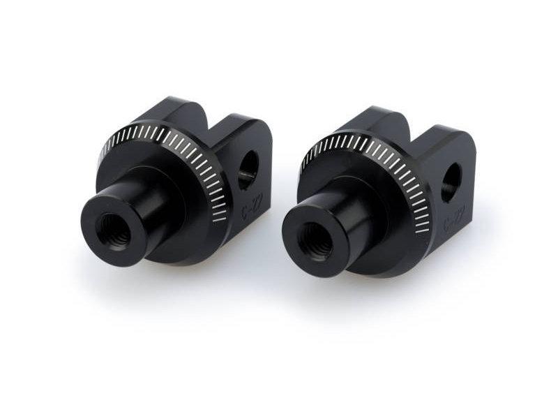 6703N - Puig Footpeg Adaptors For Honda CB500 F 2013-2024 - Black