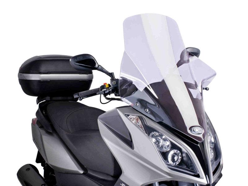 6790W - Puig V-Tech Line Touring Screen For Kymco Downtown 125i 2009-2016 - Clear