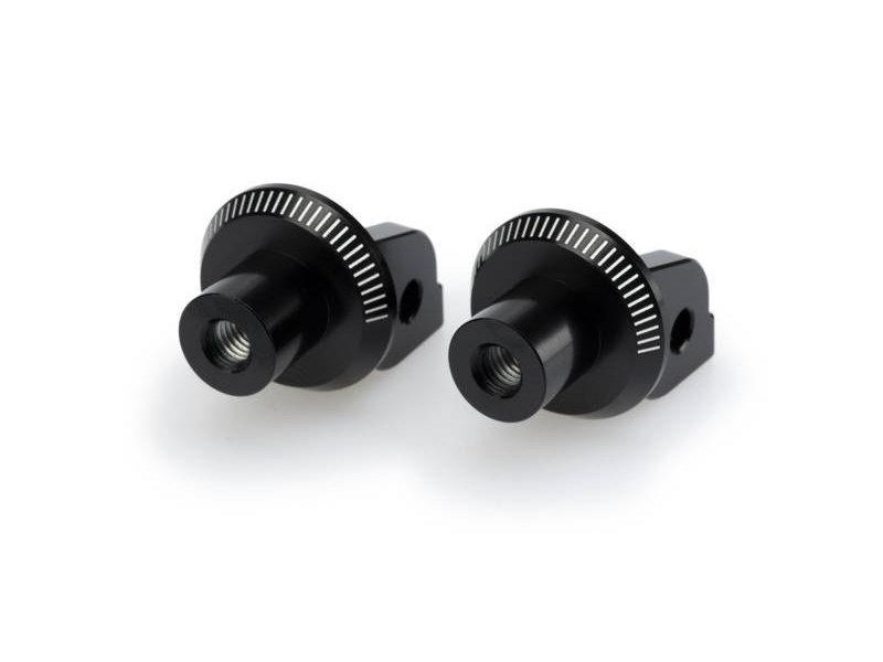 6867N - Puig Footpeg Adaptors For MV Agusta Brutale 1000 Oro 2019-2023 - Black