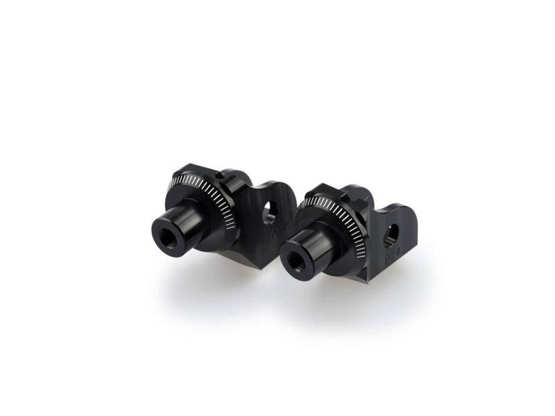 Puig Black 7246N - Footpeg Adaptors For Bmw F750 Gs 2018-2024