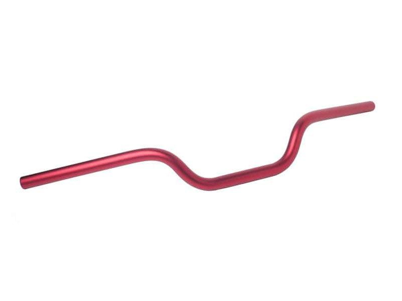 7494R - Puig 22mm Round Handlebar - Max Height 46mm - Red