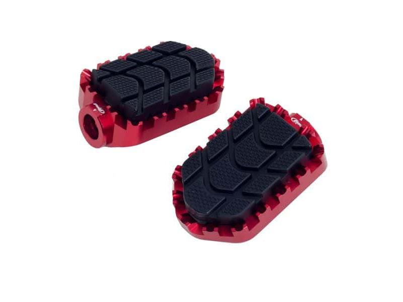 Puig Red 7587R - Enduro Footpegs For Ktm 1050 Adventure 2015-2016