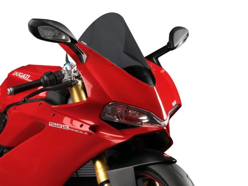 Puig R-Racer Screen Smoke For Ducati 1299 Panigale (15-17) Dark - Image 8