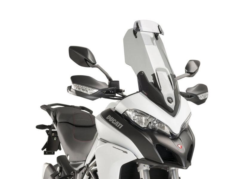 Puig Light Smoke Touring Screen & Extender Ducati Multistrada 1200 Enduro 16-18 - Image 13