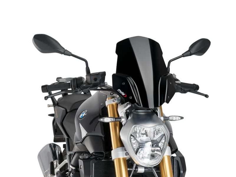 7651N - Puig New Generation Sport Screen For BMW R1200 R 2015-2018 - Black