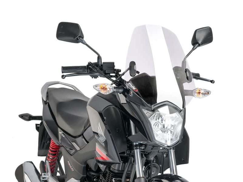 7726W - Puig New Generation Sport Screen For Honda CB125 F 2015-2025 - Clear