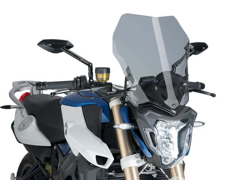 8187H - Puig New Generation Touring Screen For BMW F800 R 2015-2019 - Light Smoke
