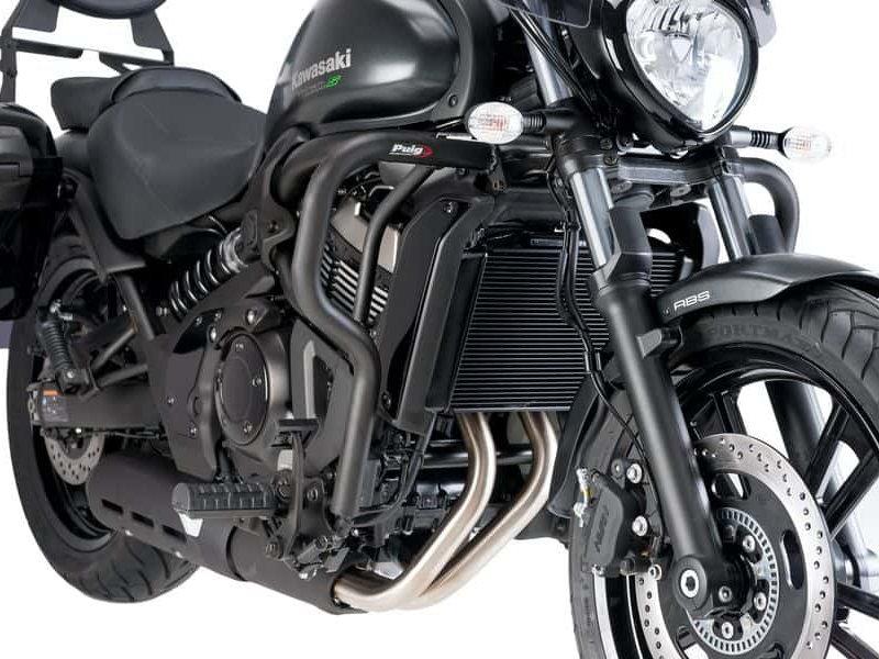 8544N - Puig Engine Guard For Kawasaki Vulcan 650 S 2015-2025 - Black