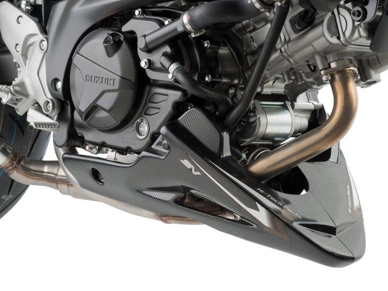 Puig Matt Black 8559J - Engine Spoiler For Suzuki Sv 650 1999-2025