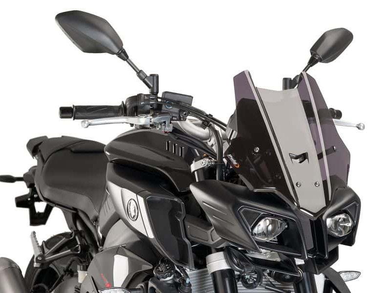 8917F - Puig Touring Screen For Yamaha MT-10 2016-2021 - Dark Smoke